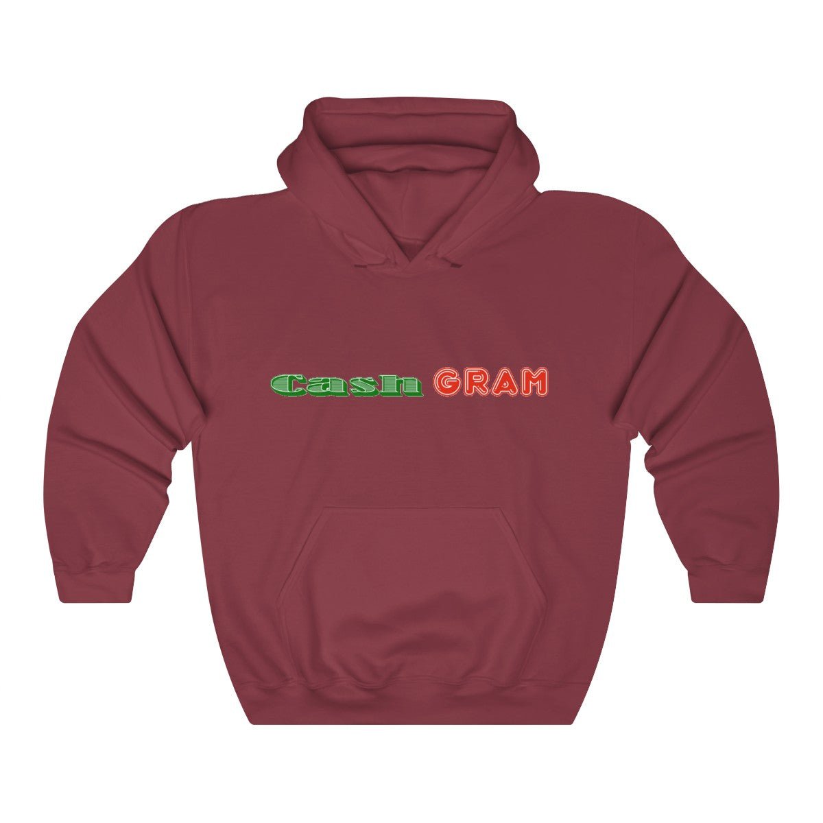 Cash Gram Hooded Sweatshirt - Slayed by Meme