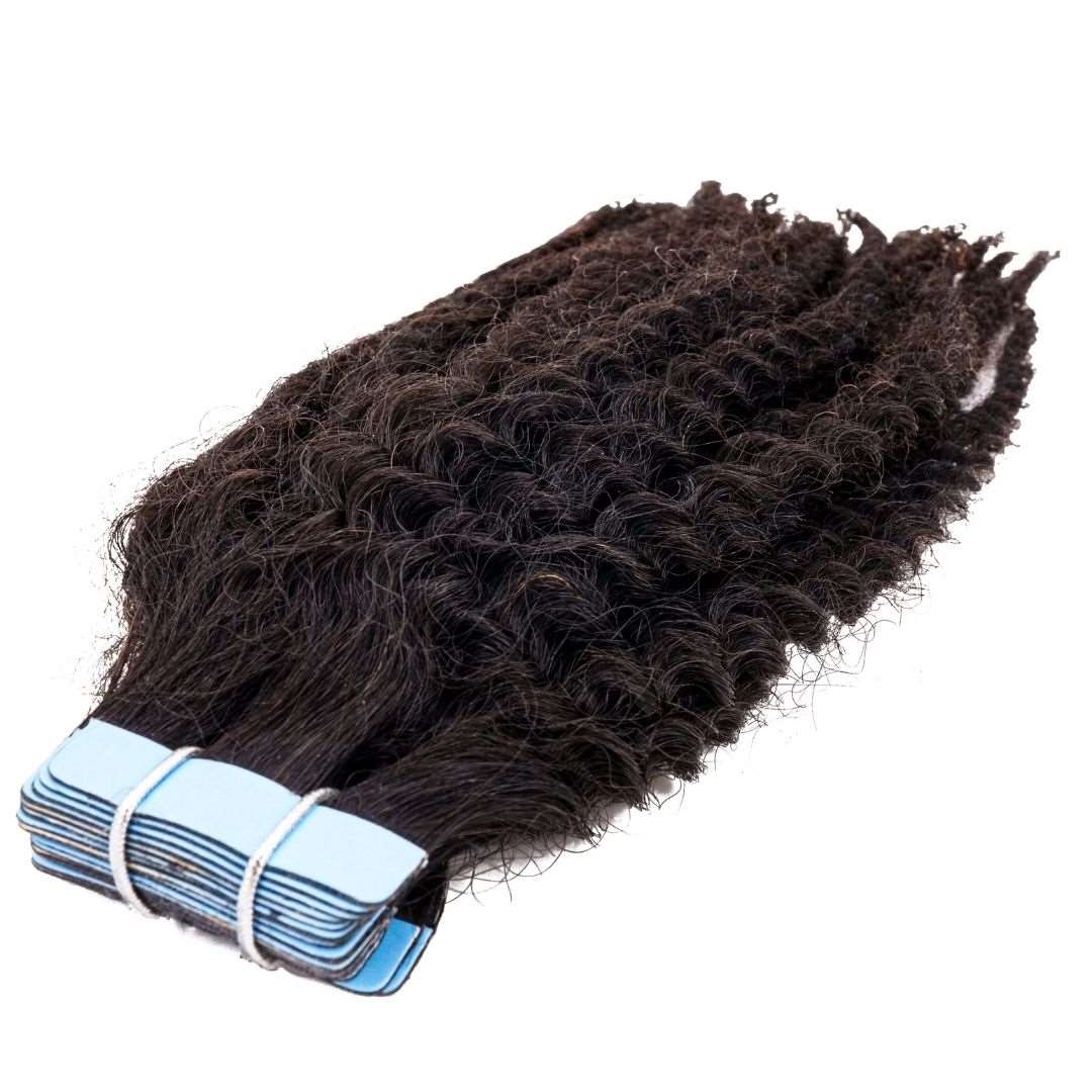 Afro Kinky Coily Tape-In Extensions - Slayed by Meme