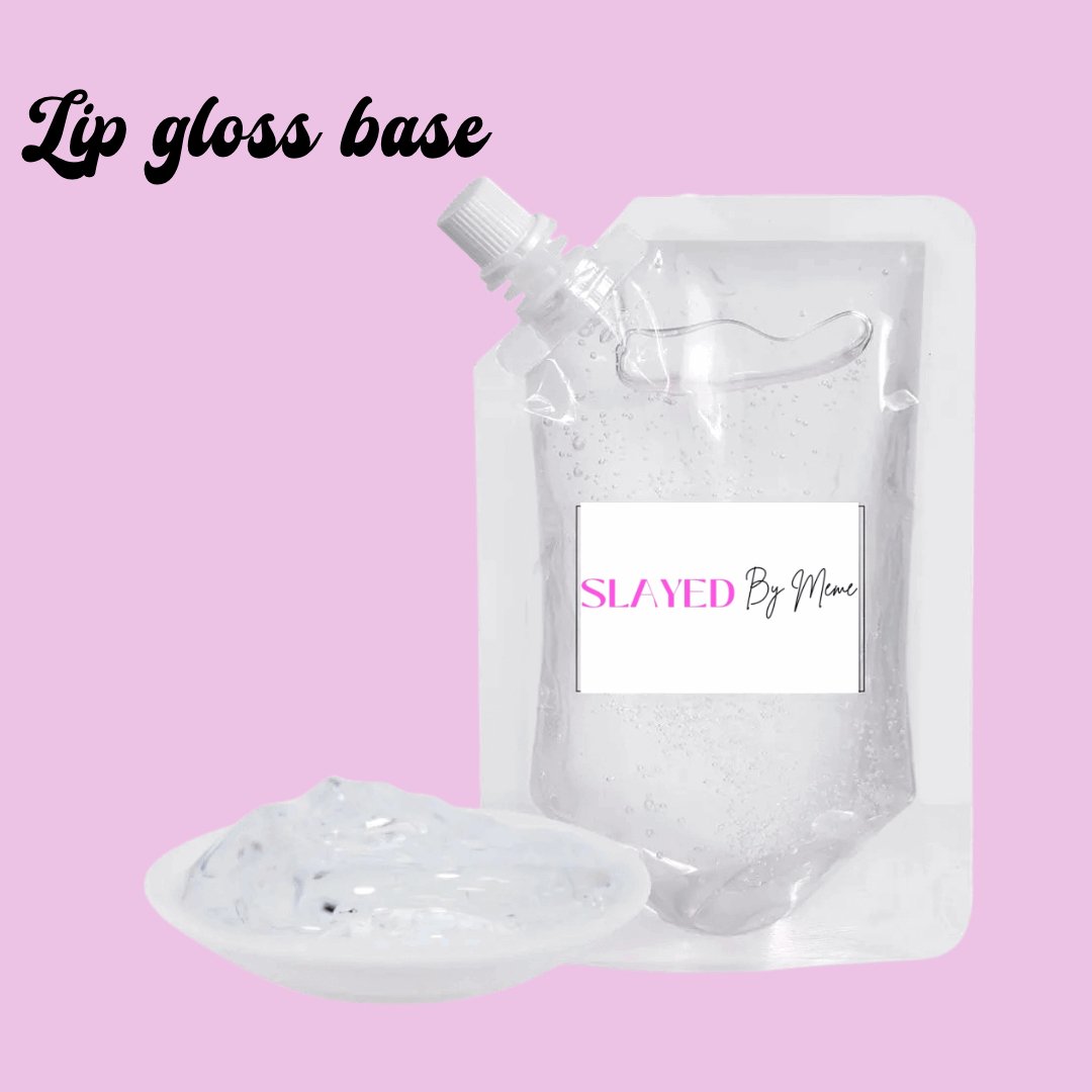 Clear lipgloss base - Slayed by Meme
